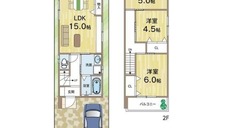  間取り図　3880万円、3LDK、土地面積66.15㎡、建物面積73.71㎡
